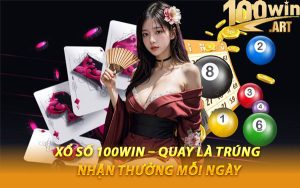 Xổ Số 100WIN – Quay Là Trúng, Nhận Thưởng Mỗi Ngày